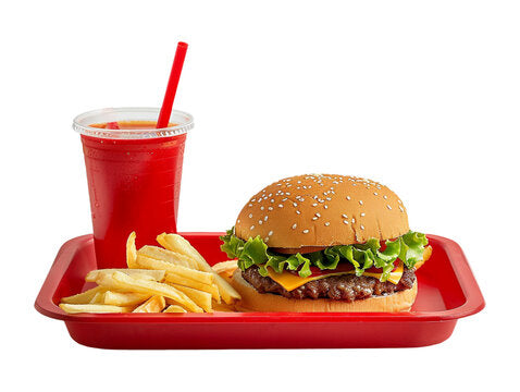 Kids | Burger Meal (Cheese Burger, Fries, Drink)