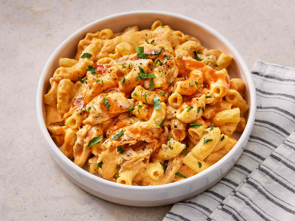 Chicken Loaded Mac N Cheese