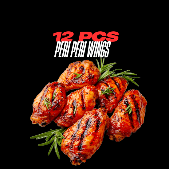 Peri Peri Wings 12 Pcs